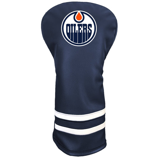 Team Golf Edmonton Oilers DR/FW Headcovers - Vintage Driver HC - Printed Color