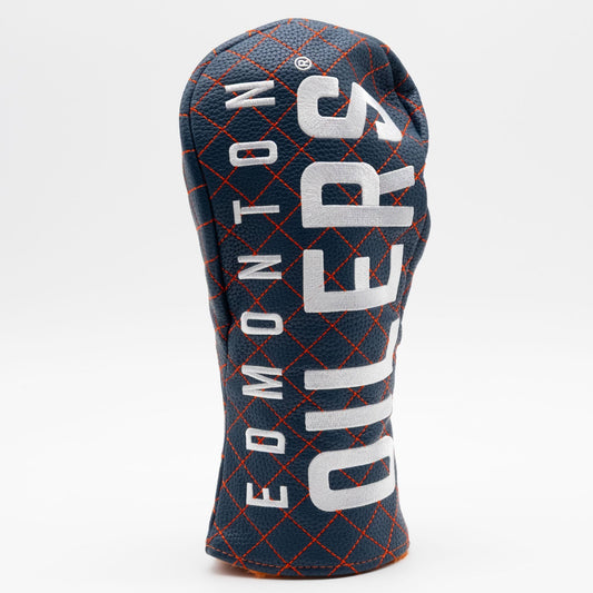 Team Golf Edmonton Oilers DR/FW Quilted Headcovers - Team Golf USA