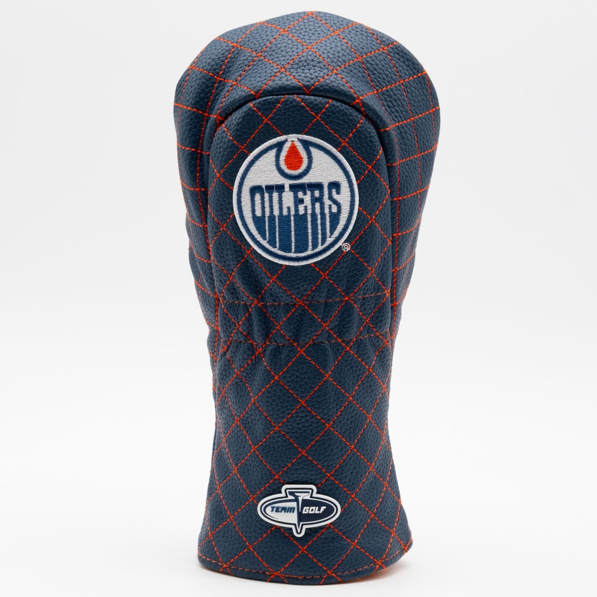 Team Golf Edmonton Oilers DR/FW Quilted Headcovers - Team Golf USA