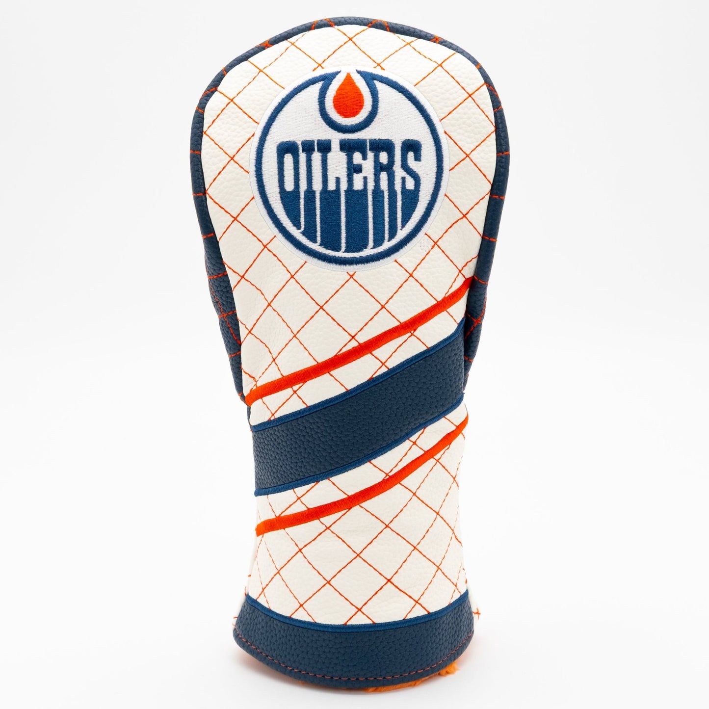 Team Golf Edmonton Oilers DR/FW Quilted Headcovers - Team Golf USA