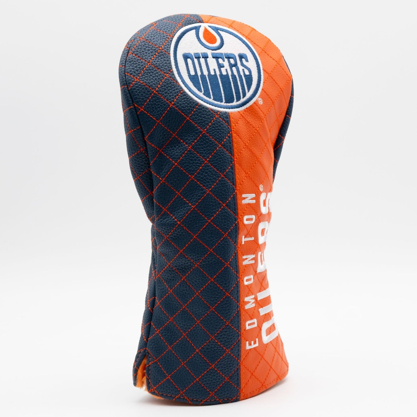 Team Golf Edmonton Oilers DR/FW Quilted Headcovers - Team Golf USA