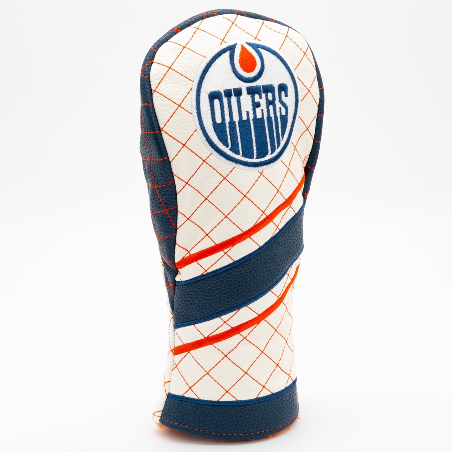 Team Golf Edmonton Oilers DR/FW Quilted Headcovers - Team Golf USA