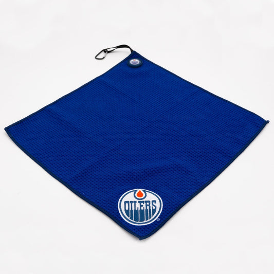 Team Golf Edmonton Oilers Magnetic Golf Towel - Team Golf USA