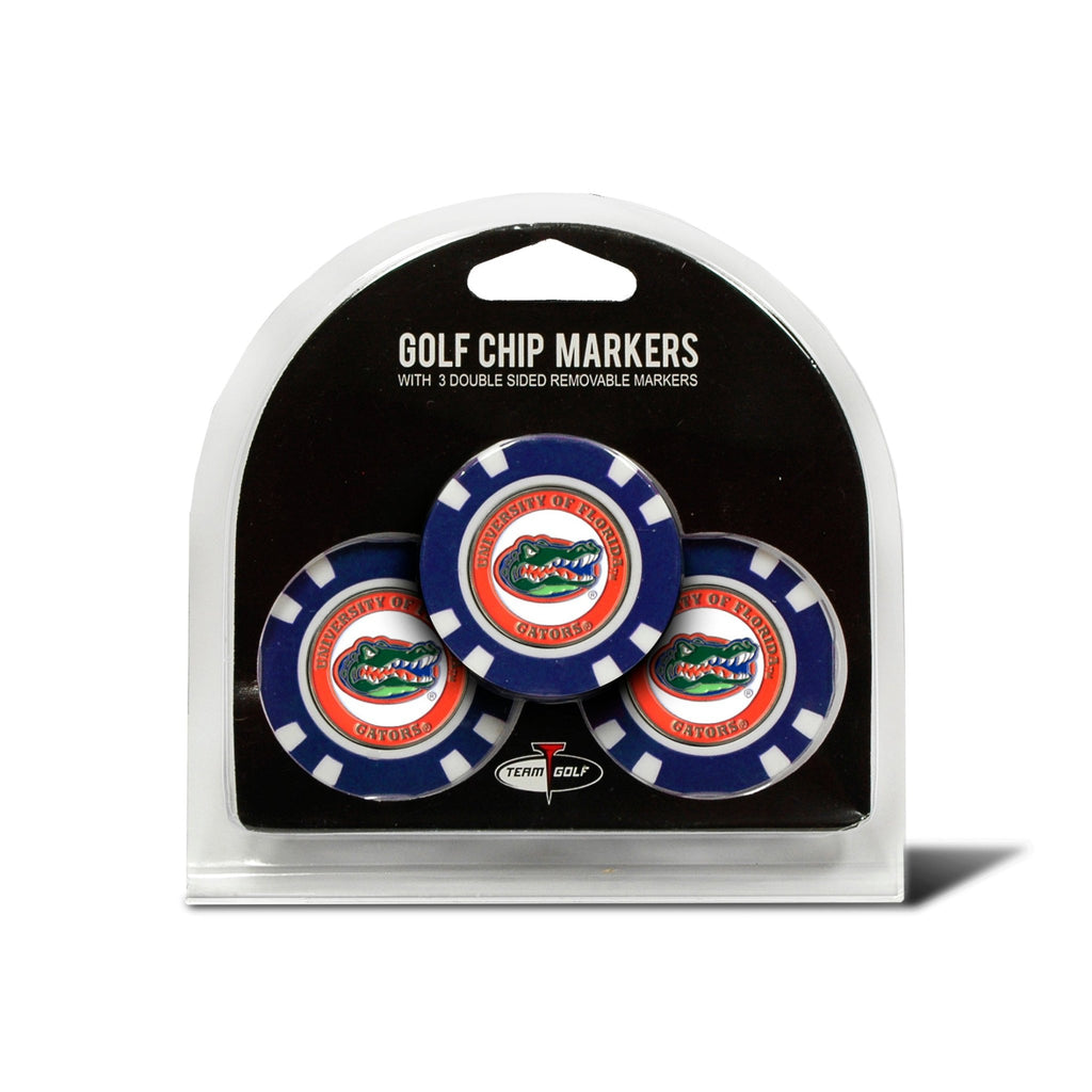 Team Golf Florida Ball Markers - 3 Pack Golf Chip Markers - 