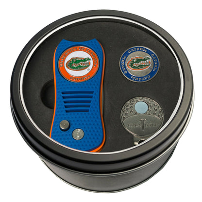 Team Golf Florida Golf Gift Sets - Tin - Divot Tool & Hat Clip - 