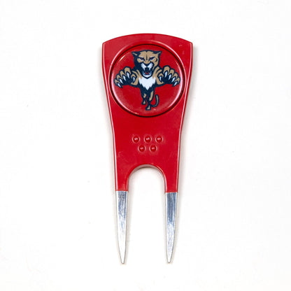 Team Golf Florida Panthers Divot Tools - Custom Shaped - 