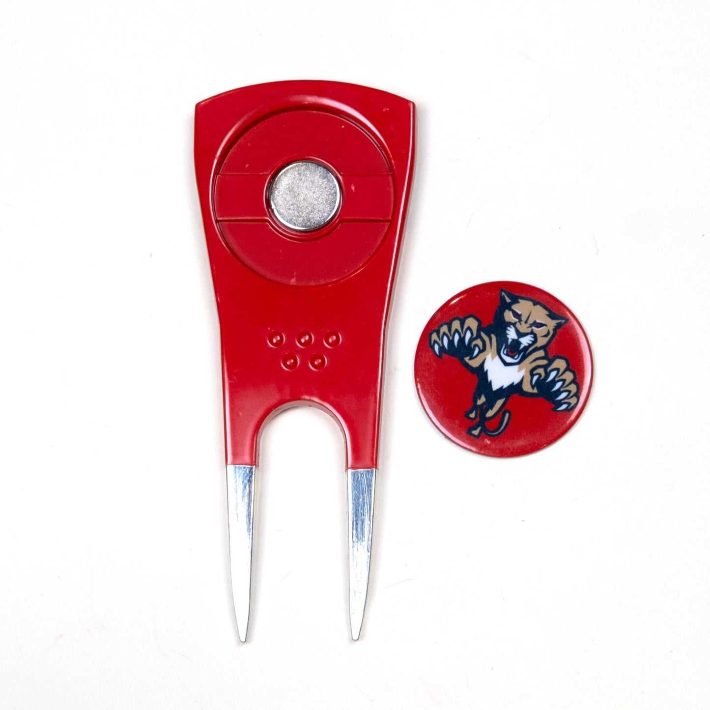 Team Golf Florida Panthers Divot Tools - Custom Shaped - 