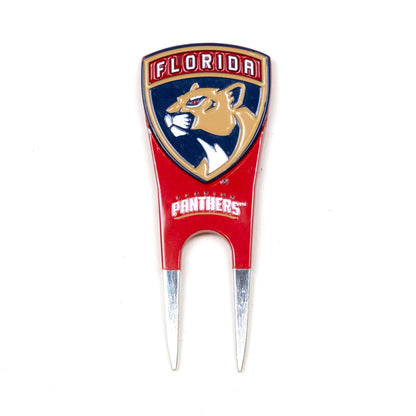 Team Golf Florida Panthers Divot Tools - Custom Shaped - 