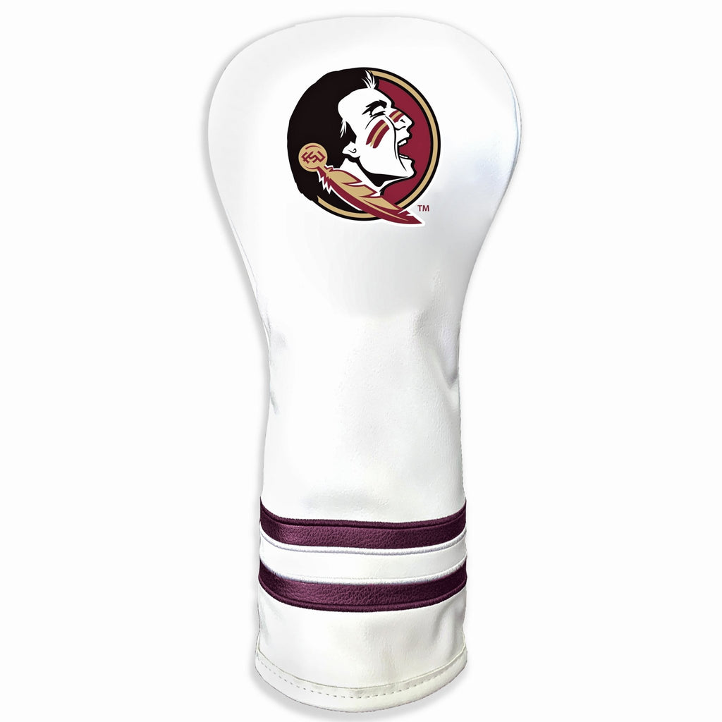 Team Golf Florida St DR/FW Headcovers - Fairway HC - Printed White