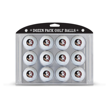 Team Golf Florida St Golf Balls - 12 Pack - White