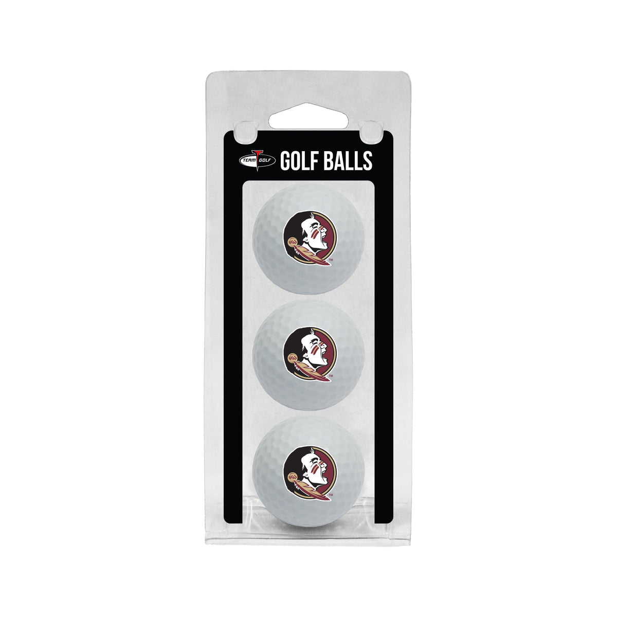 Team Golf Florida St Golf Balls - 3 Pack - White