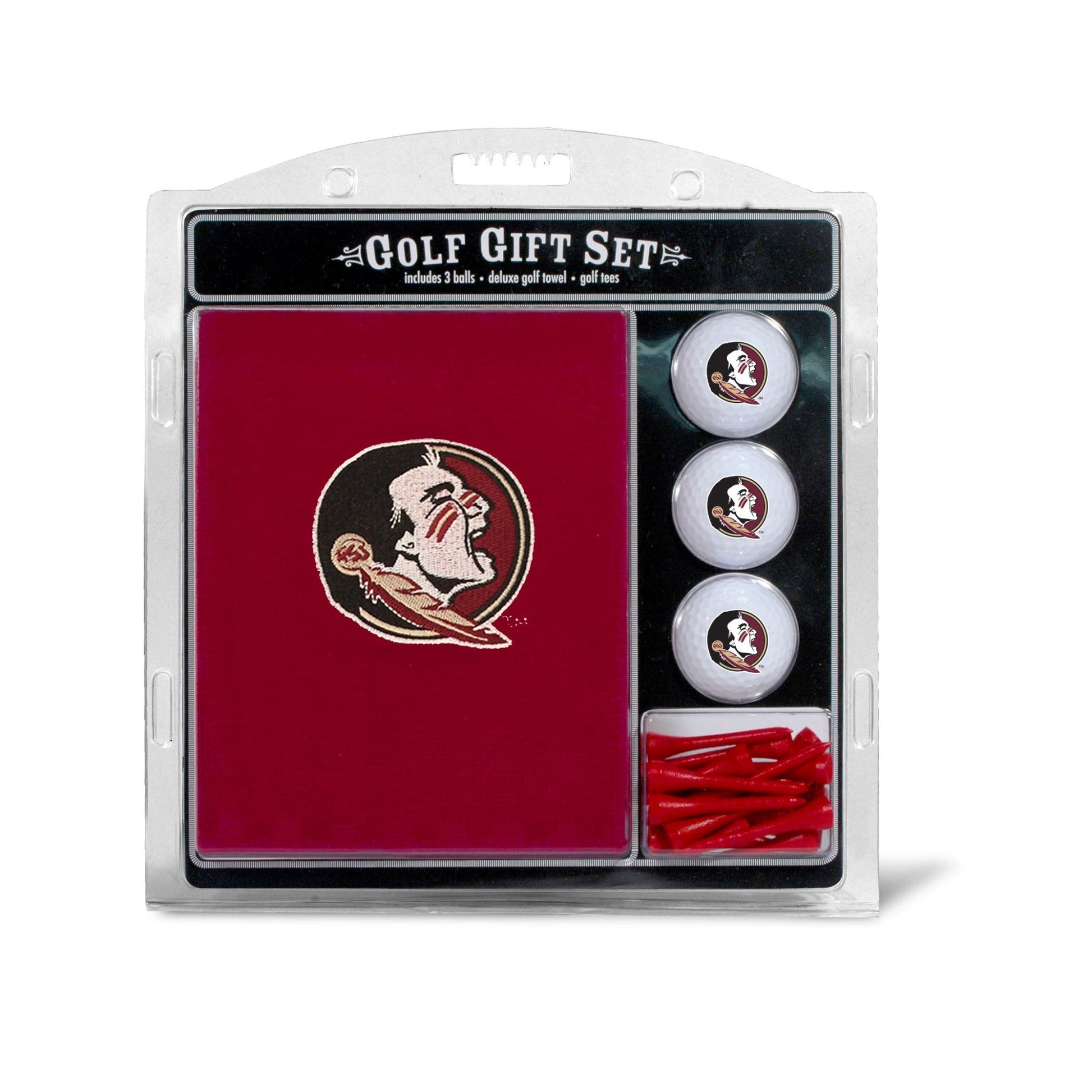 Team Golf Florida St Golf Gift Sets - Embroidered Towel Gift Set - 