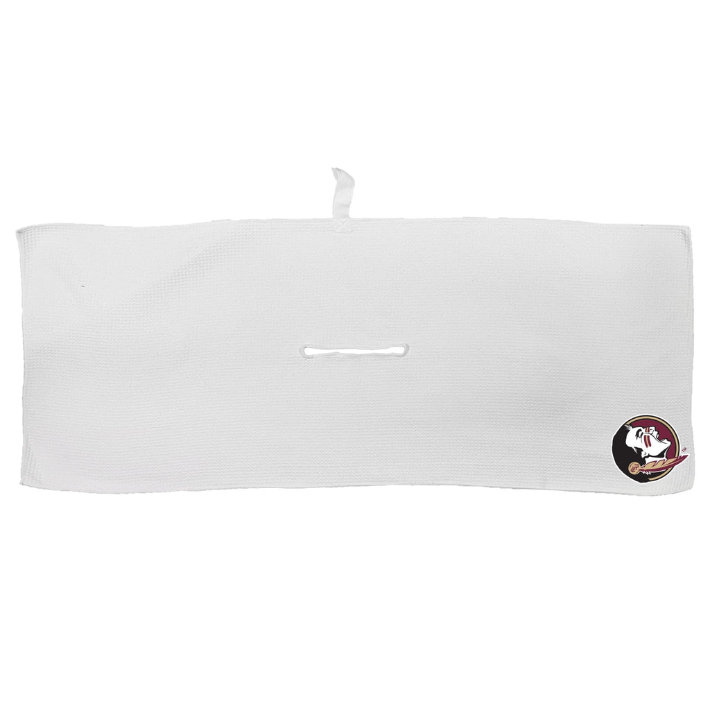 Team Golf Florida St Golf Towels - Microfiber 16X40 White - 