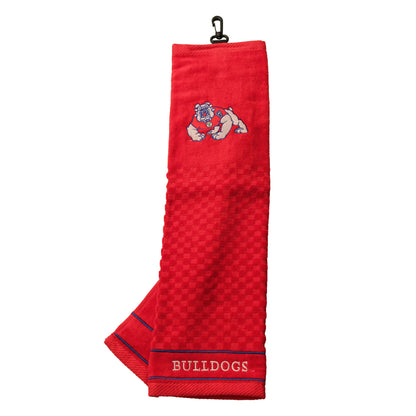 Team Golf Fresno St Golf Towels - Tri - Fold 16x22 - 