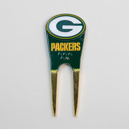 Team Golf GB Packers Divot Tools - Custom Shaped - 