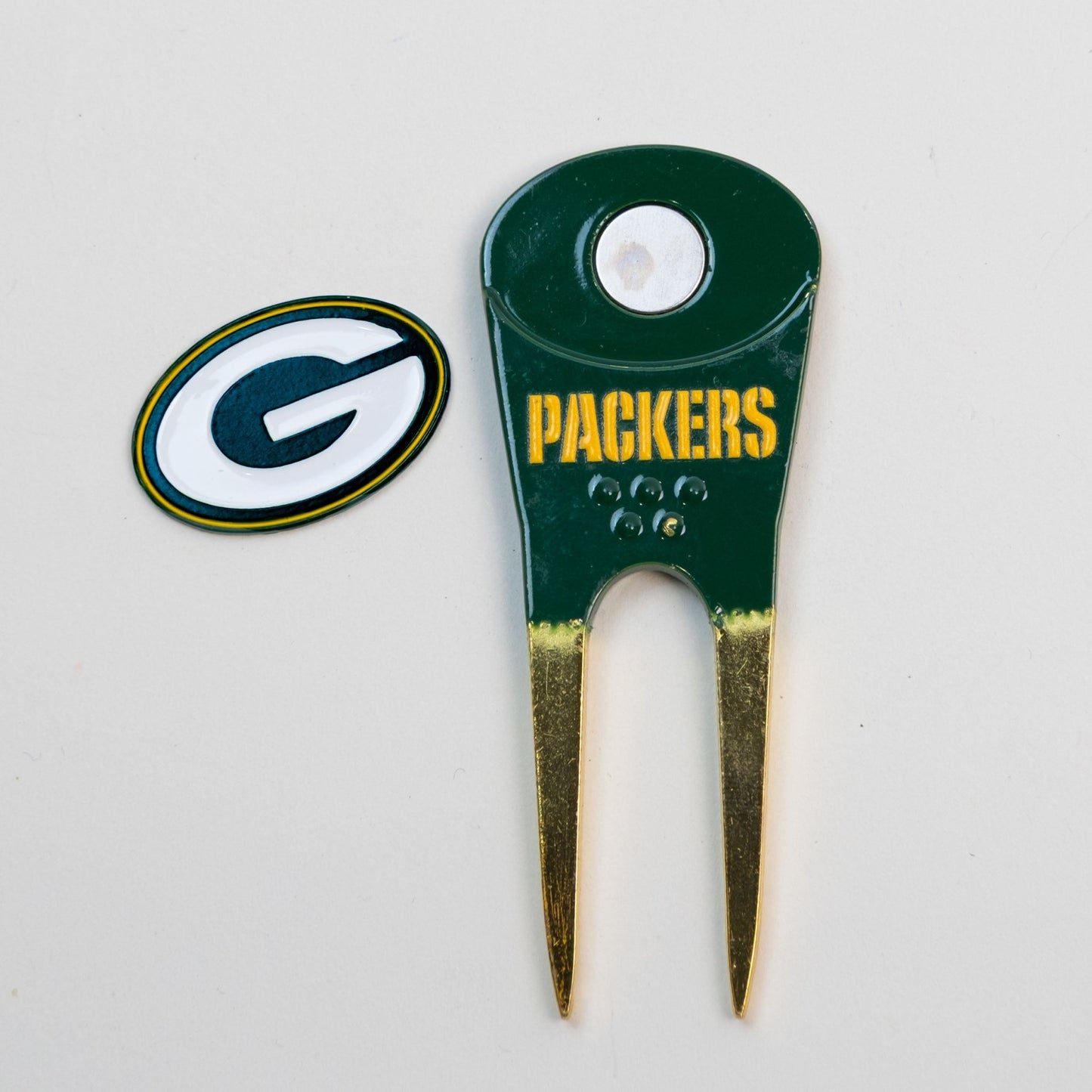 Team Golf GB Packers Divot Tools - Custom Shaped - 