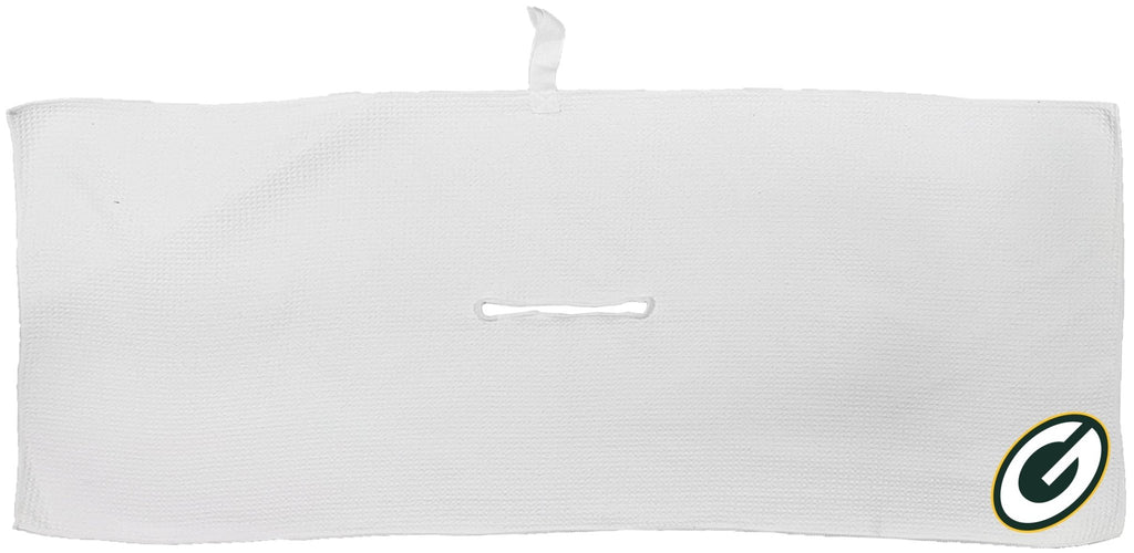 Team Golf GB Packers Golf Towels - Microfiber 16X40 White - 