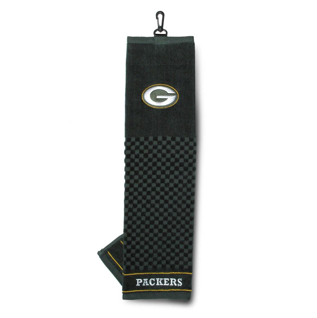 Team Golf GB Packers Golf Towels - Tri - Fold 16x22 - 