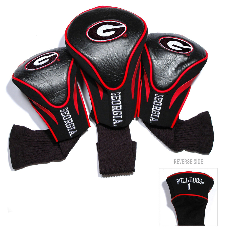 Team Golf Georgia DR/FW Headcovers - 3 Pack Contour - Embroidered