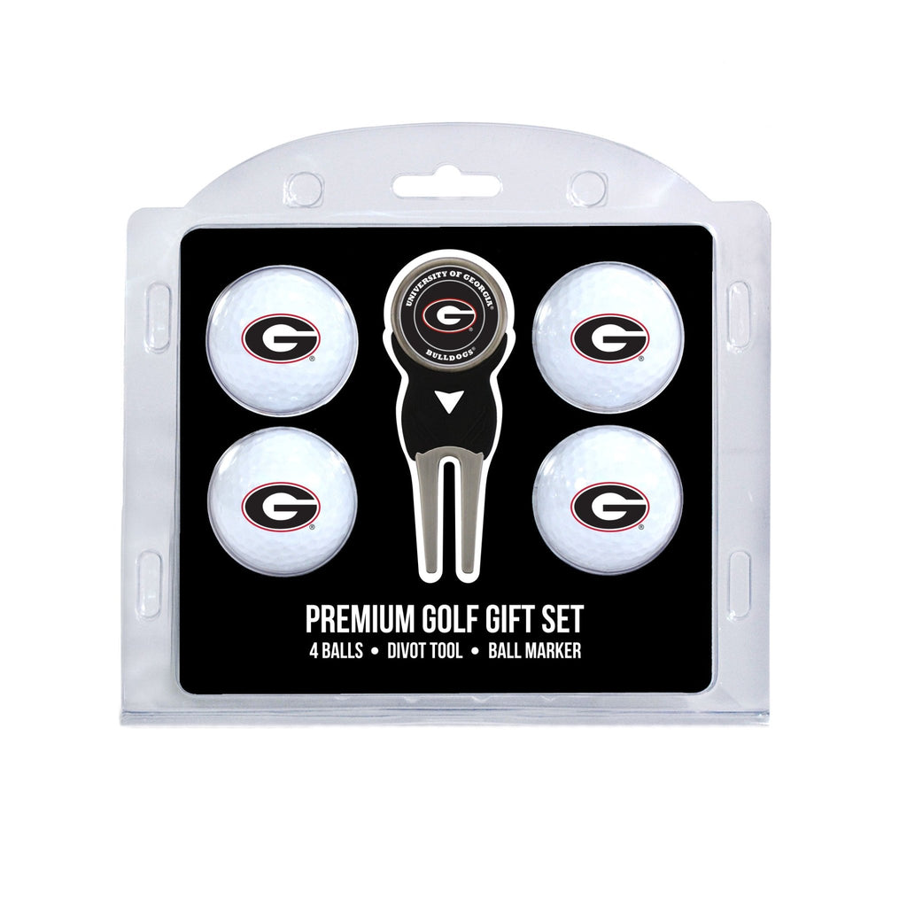 Team Golf Georgia Golf Gift Sets - 4 Ball Gift Set - 