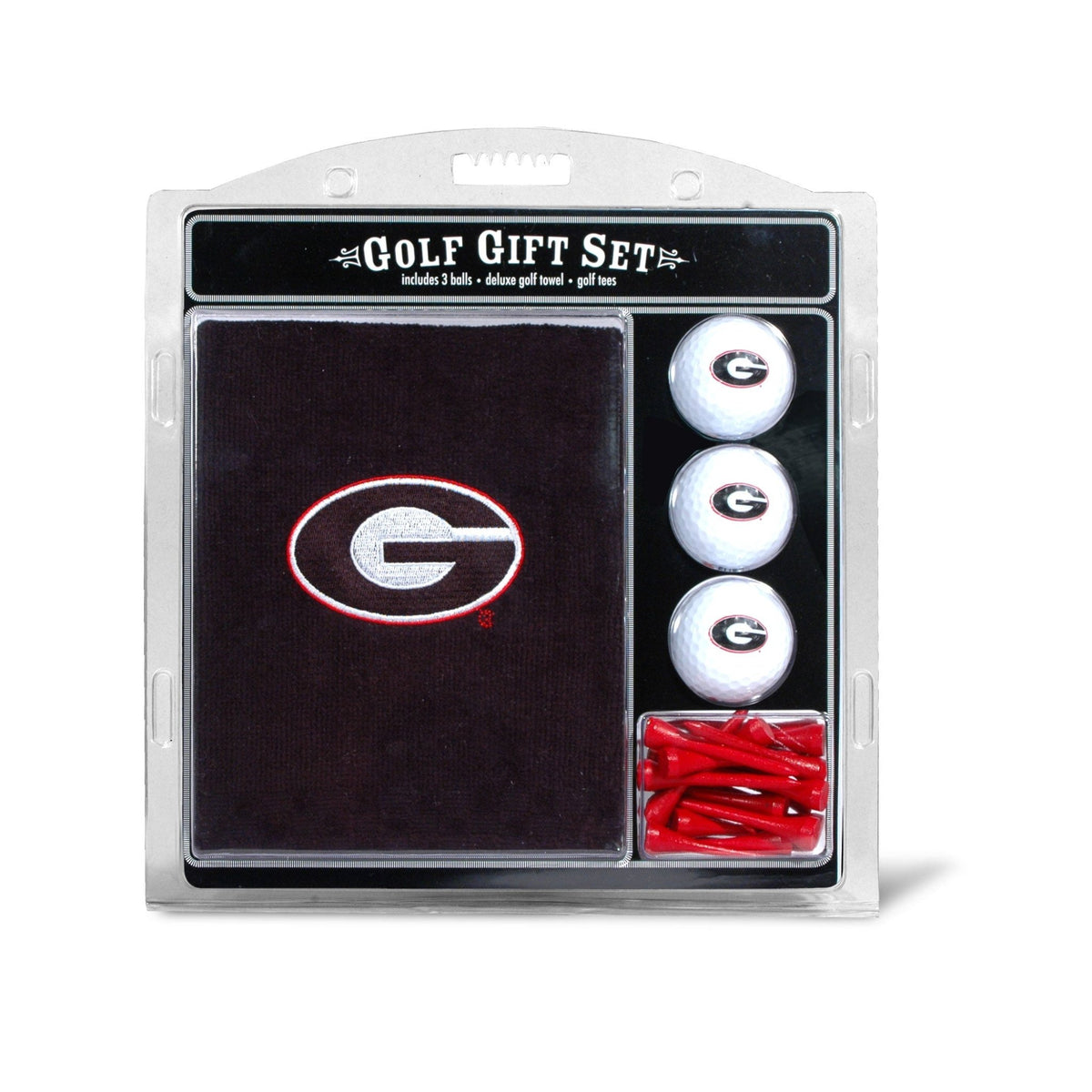 Team Golf Georgia Golf Gift Sets - Embroidered Towel Gift Set - 