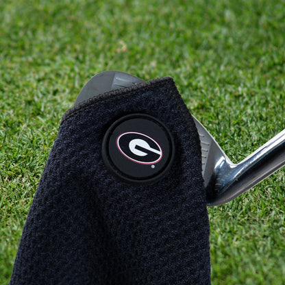 Team Golf Georgia Magnetic Golf Towel - Team Golf USA