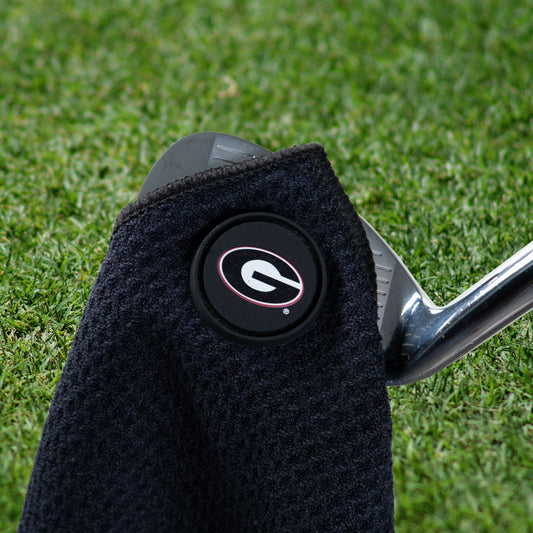 Team Golf Georgia Magnetic Golf Towel - Team Golf USA