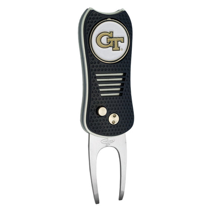Team Golf Georgia Tech Divot Tools - Switchblade Divot Tool - 