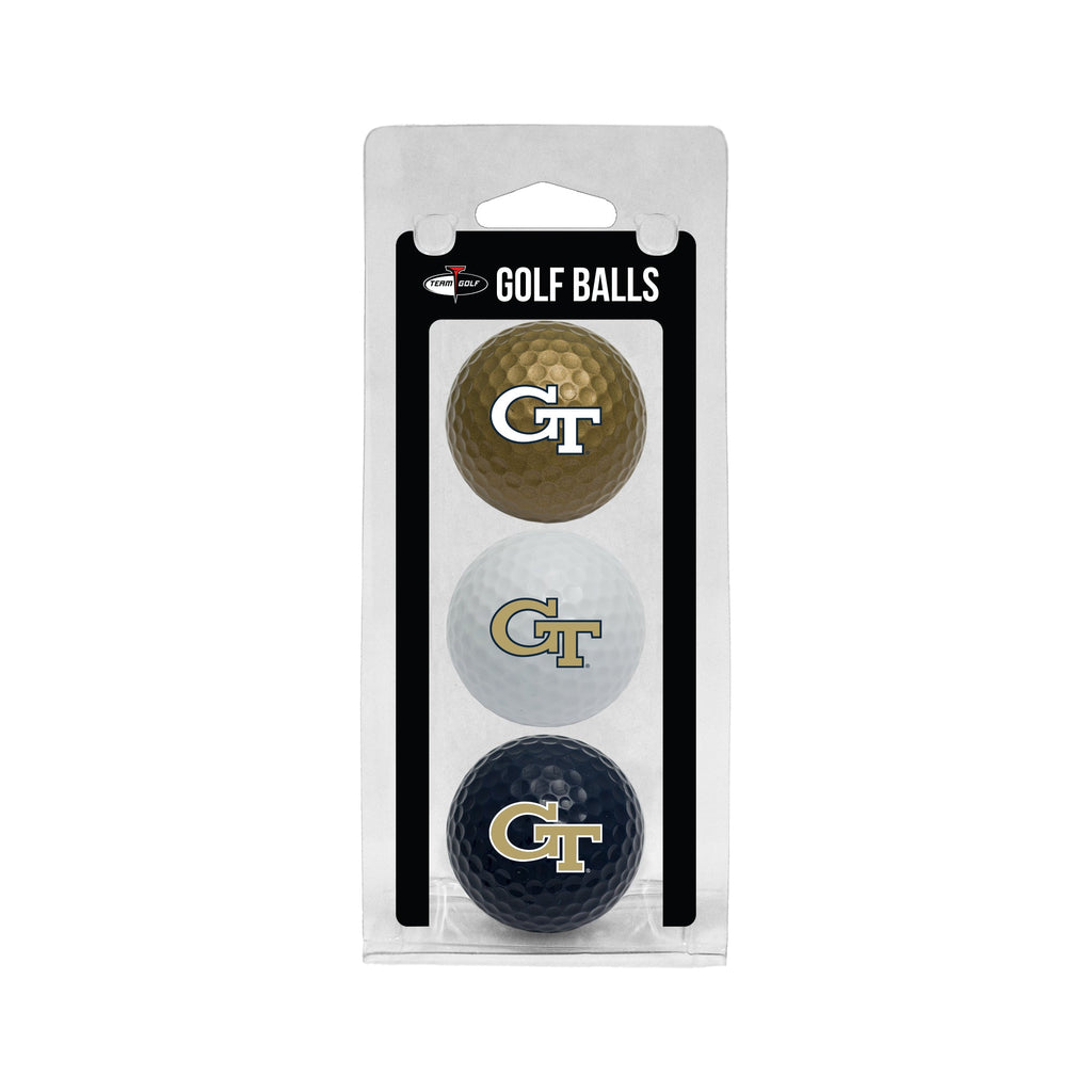 Team Golf Georgia Tech Golf Balls - 3 Pack - Team