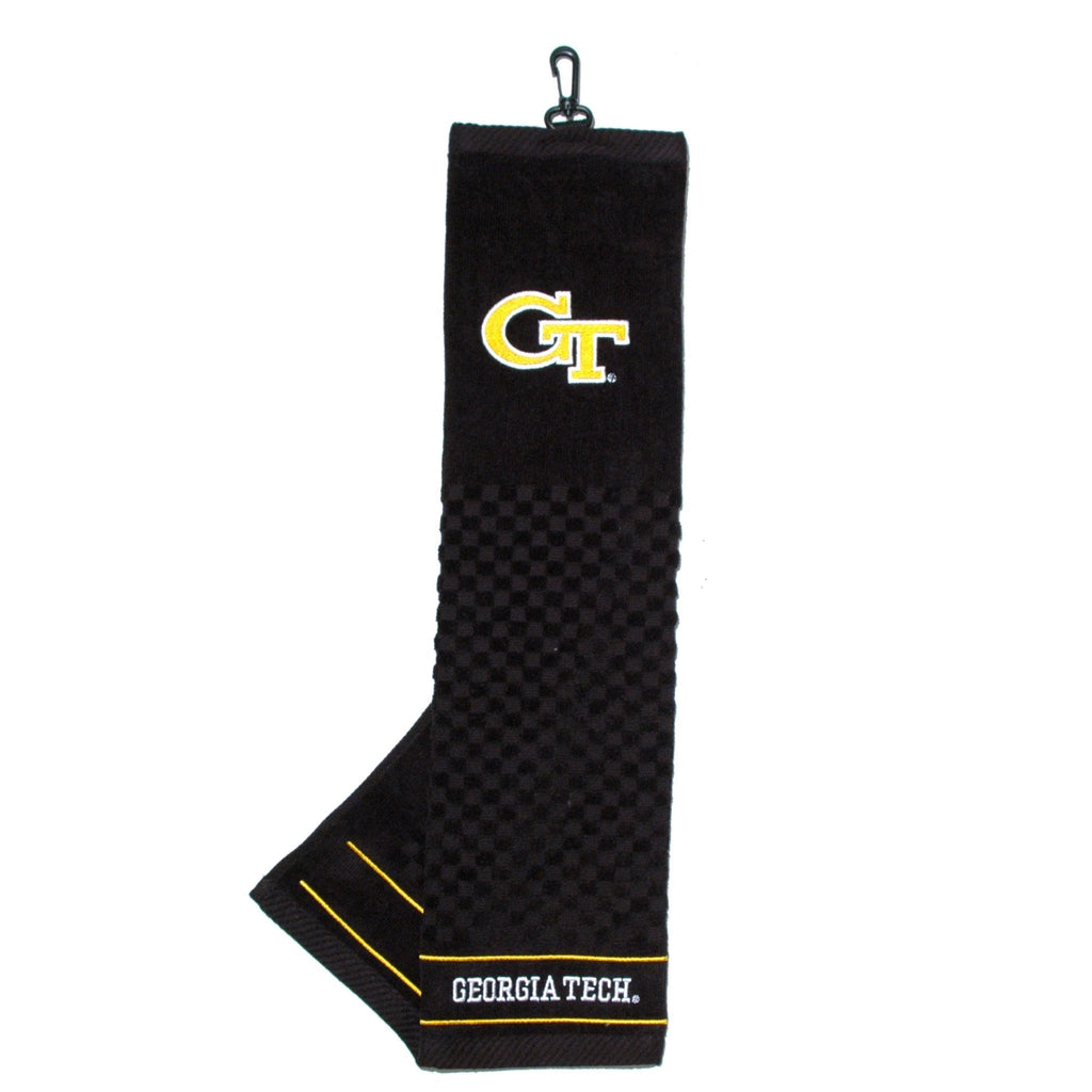 Team Golf Georgia Tech Golf Towels - Tri - Fold 16x22 - 
