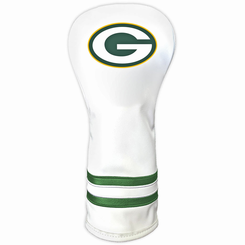 Team Golf Green Bay Packers DR/FW Headcovers - Fairway HC - Printed White