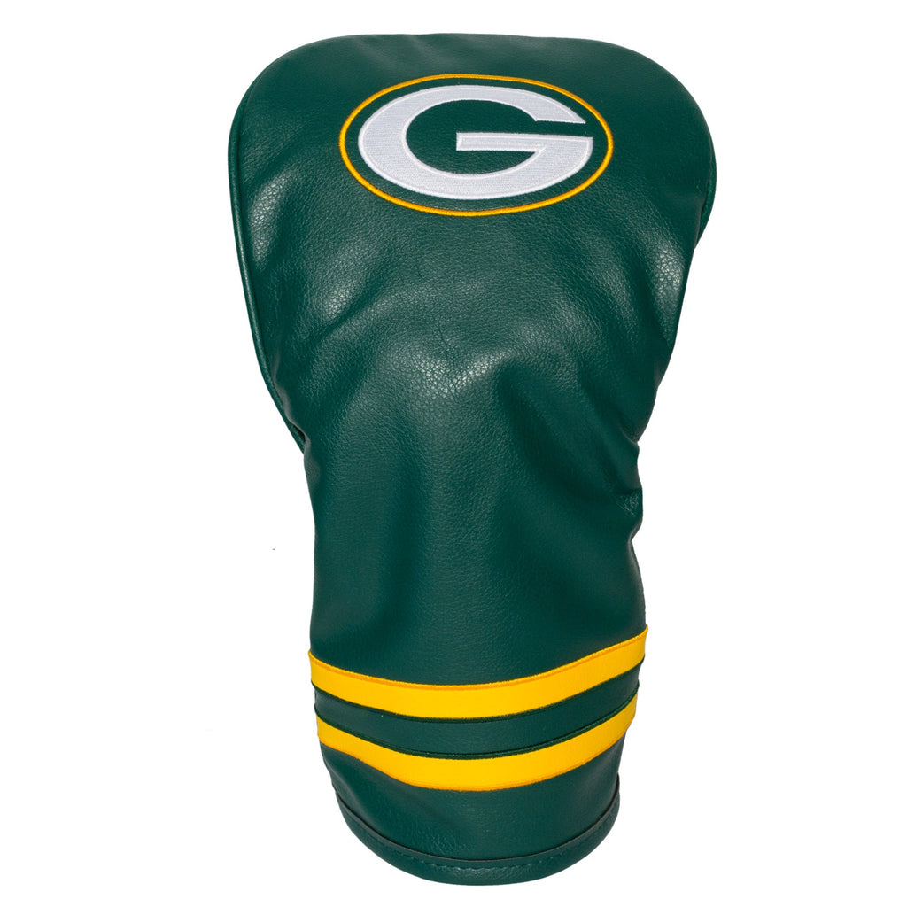 Team Golf Green Bay Packers DR/FW Headcovers - Vintage Driver HC - Embroidered