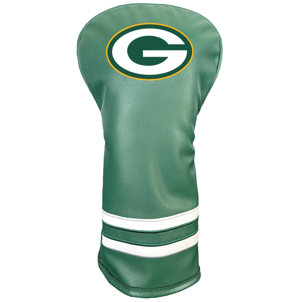 Team Golf Green Bay Packers DR/FW Headcovers - Vintage Driver HC - Printed Color