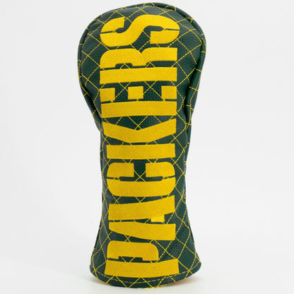Team Golf Green Bay Packers DR/FW Quilted Headcovers - Team Golf USA