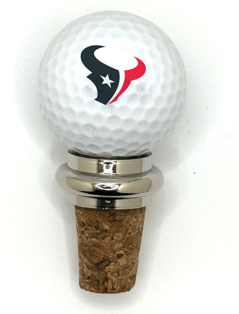 Team Golf HOU Texans Cork Wine Stopper - 