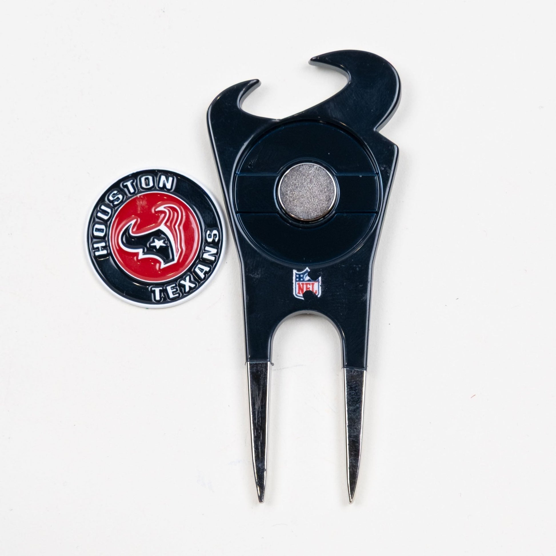 Team Golf HOU Texans Divot Tools - Custom Shaped - 