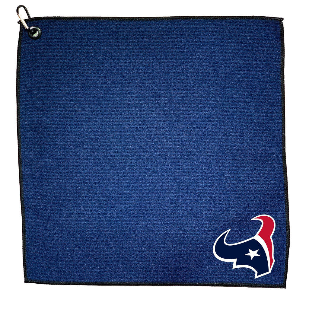 Team Golf HOU Texans Golf Towels - Microfiber 15X15 Color - 