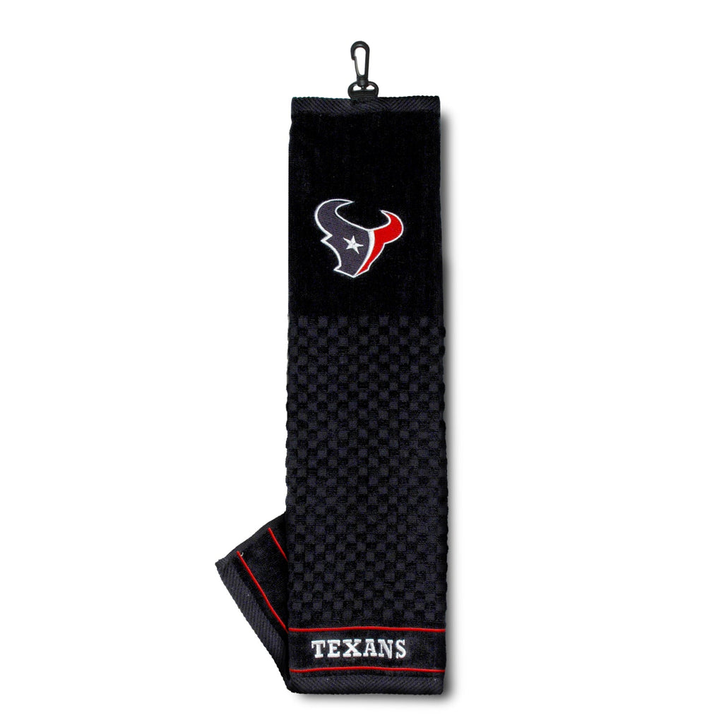 Team Golf HOU Texans Golf Towels - Tri - Fold 16x22 - 