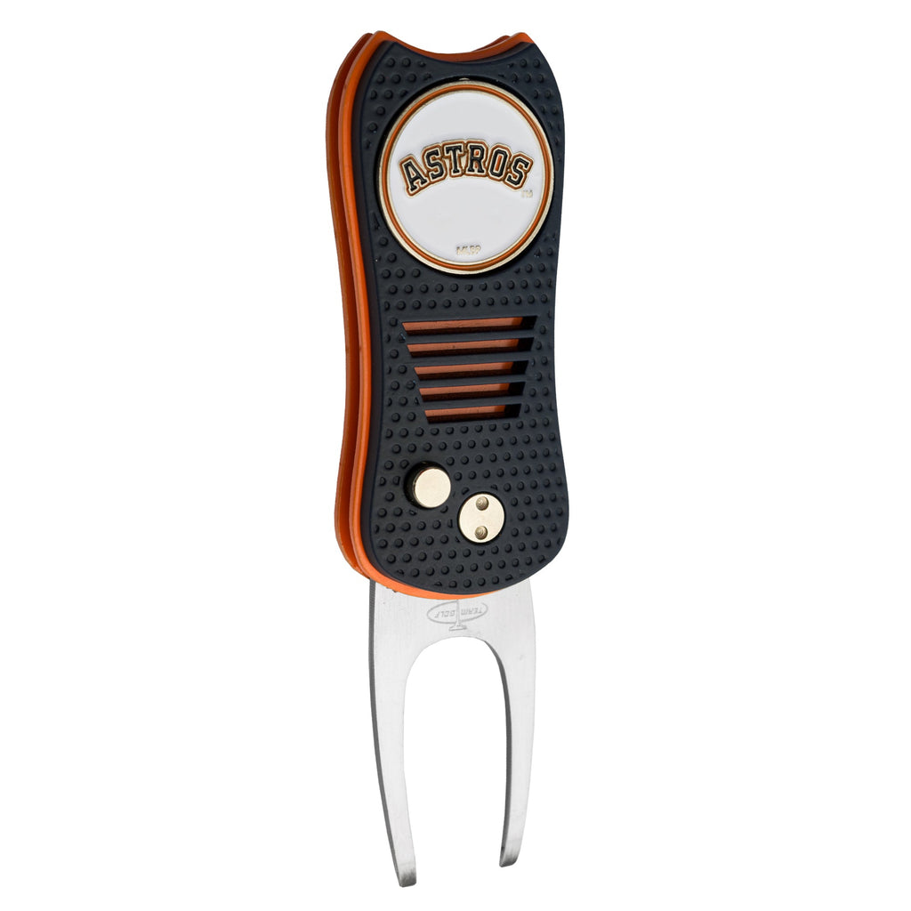 Team Golf Houston Astros Divot Tools - Switchblade Divot Tool - 