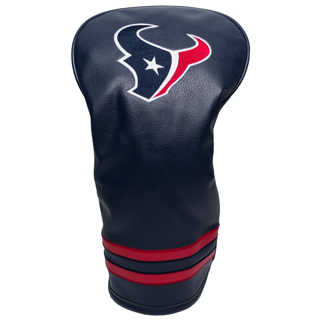 Team Golf Houston Texans DR/FW Headcovers - Vintage Driver HC - Embroidered
