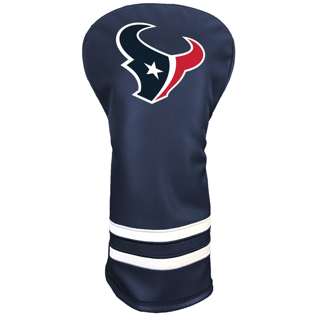 Team Golf Houston Texans DR/FW Headcovers - Vintage Driver HC - Printed Color