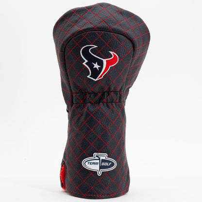 Team Golf Houston Texans DR/FW Quilted Headcovers - Team Golf USA