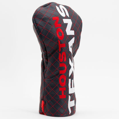 Team Golf Houston Texans DR/FW Quilted Headcovers - Team Golf USA