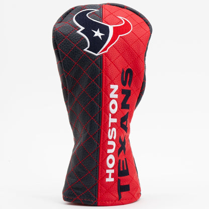 Team Golf Houston Texans DR/FW Quilted Headcovers - Team Golf USA