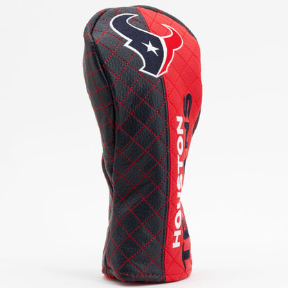 Team Golf Houston Texans DR/FW Quilted Headcovers - Team Golf USA