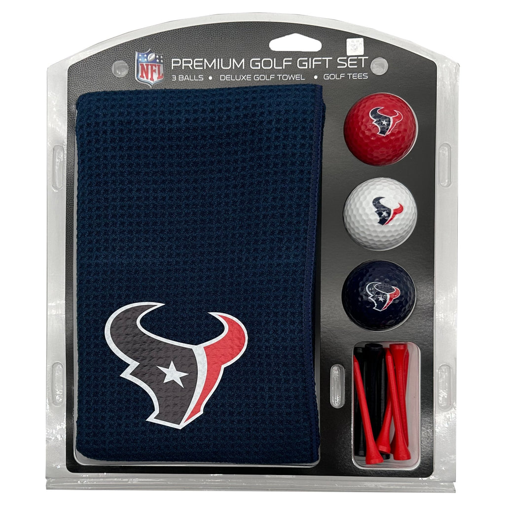 Team Golf Houston Texans Golf Gift Sets - Microfiber Towel Gift Set-Color -