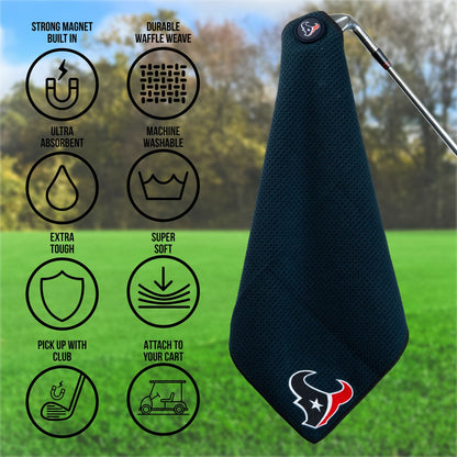 Team Golf Houston Texans Magnetic Golf Towel - Team Golf USA