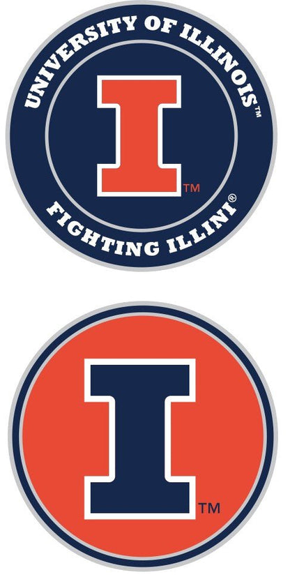 Team Golf Illinois Ball Markers - Ball Marker - 
