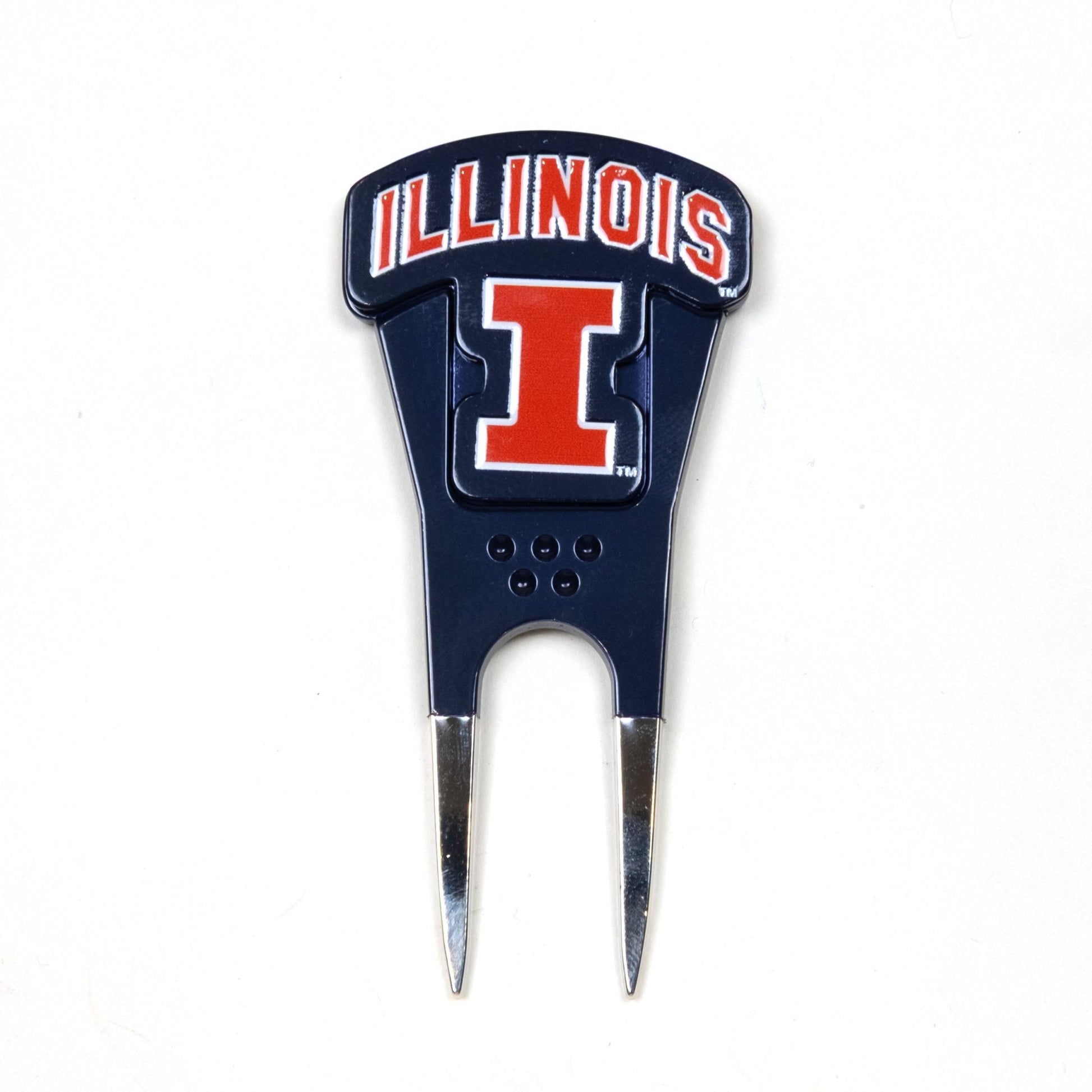 Team Golf Illinois Divot Tools - Custom Shaped - 