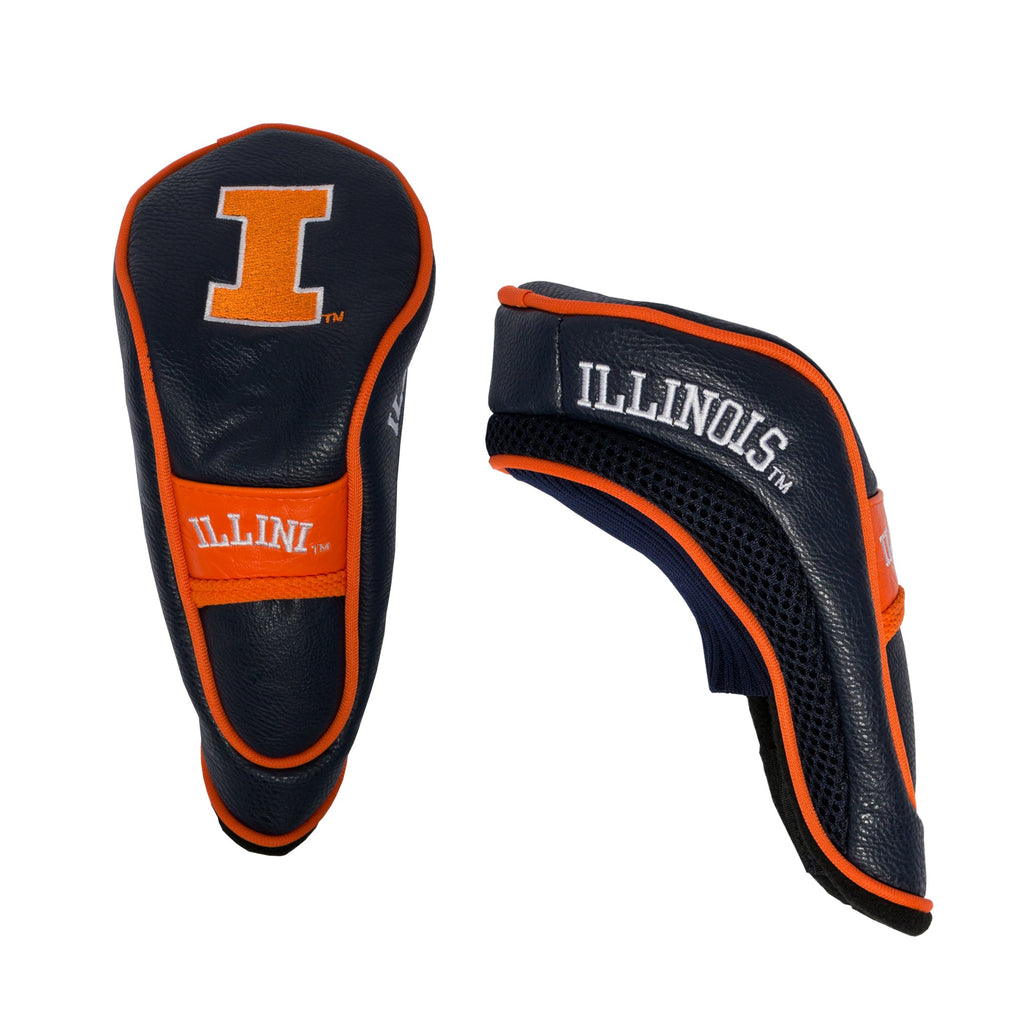 Team Golf Illinois DR/FW Headcovers - Hybrid HC - Embroidered